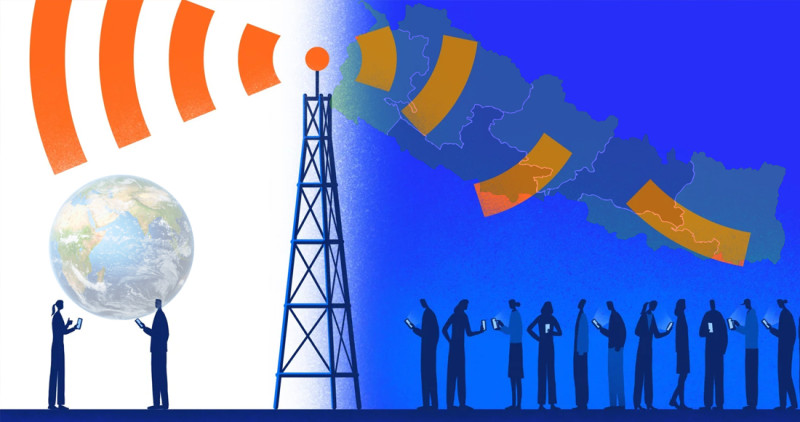 संसार फाइभजीमा पुग्दा नेपालका झन्डै ११ प्रतिशत जनसंख्या अझै टुजी नेटवर्कमै 