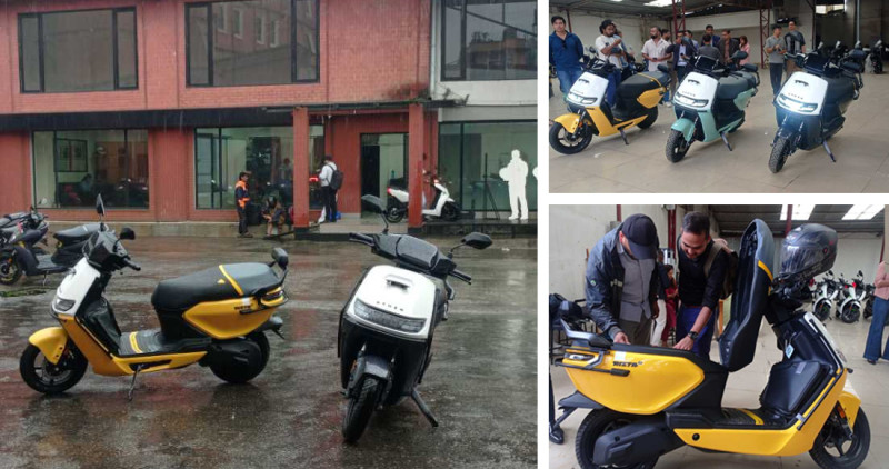 नेपाल भित्रियो एथर रिज्टा, नाइमा मोबिलिटी एक्स्पोबाट बिक्री हुने