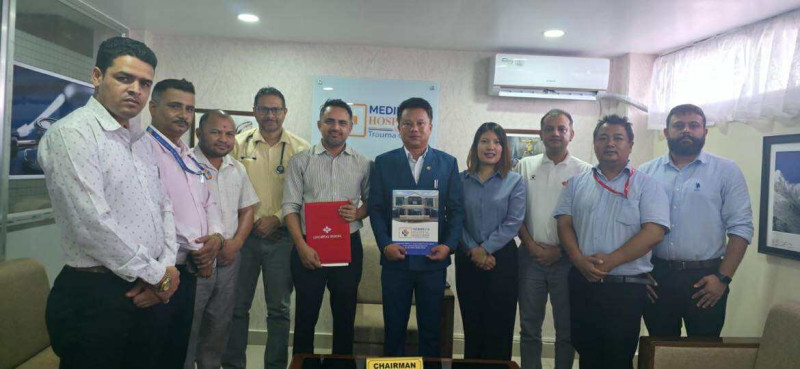 प्रभु बैंक–मेडिप्लस हस्पिटल सम्झौता, ग्राहकलाई २५ प्रतिशतसम्म छुट