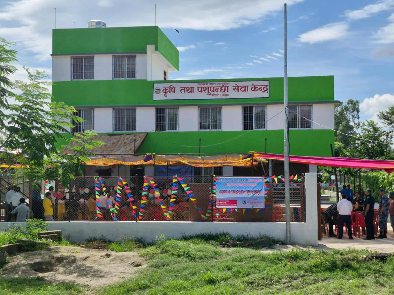 धनुषाको गोदारमा अत्याधुनिक प्रयोगशालाको कृषि तथा सेवाकेन्द्रको निर्माण