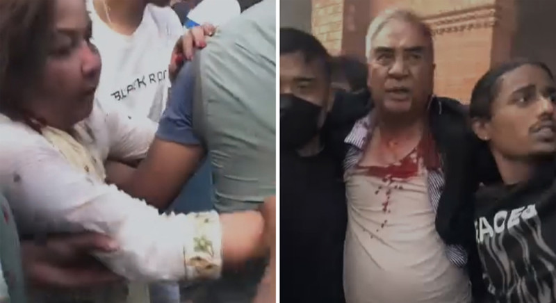 घाइते अवस्थामा देउवा दम्पतीको उद्धार, अस्पताल लैजान प्रदर्शनकारीको अवरोध