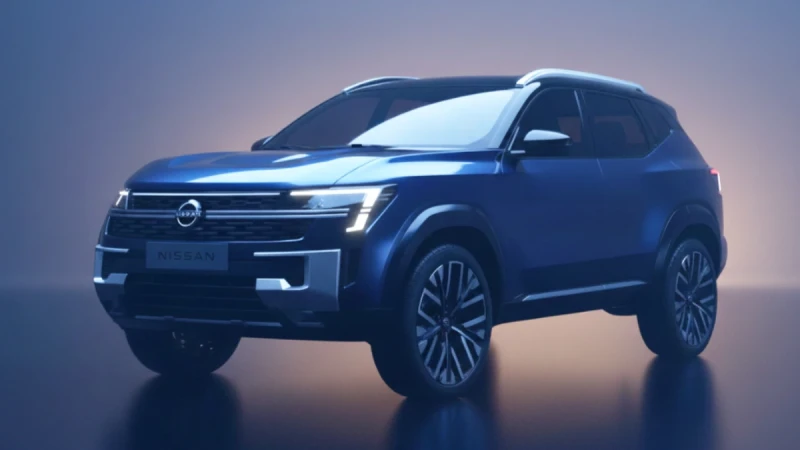 निसानको सी–सेगमेन्ट टेक्टन एसयूभीको टिजर भारतमा सार्वजनिक