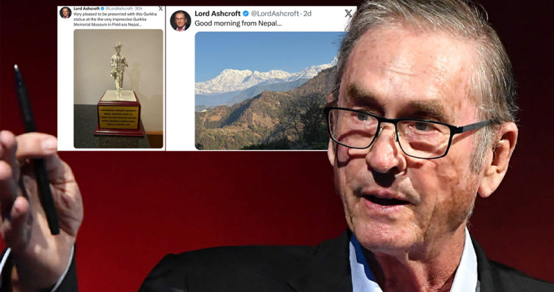 बेलायती खर्बपति लर्ड एशक्रफ्टको पोखरा डायरीः ब्रिटिस क्याम्पमा बसे,गोर्खा म्युजियम घुमे