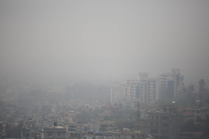 विश्वकै प्रदूषित सहर बन्यो काठमाडौं