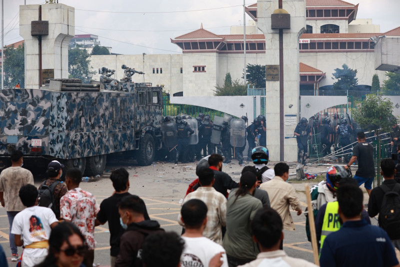 जेन-जीकाे टाउको र छातीमा गोली