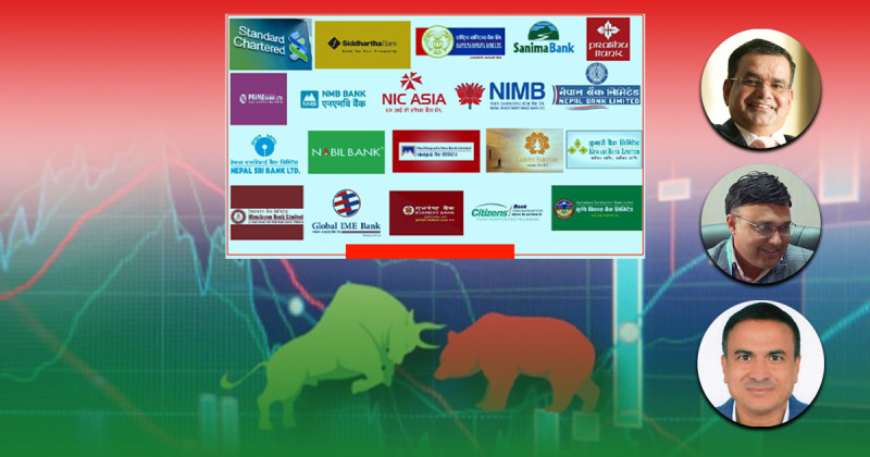 बिक्री सीमाले संस्थागत लगानीकर्ता बन्न सकेनन् बैंकहरू, नाफा सेयर धमाधम बेच्दै