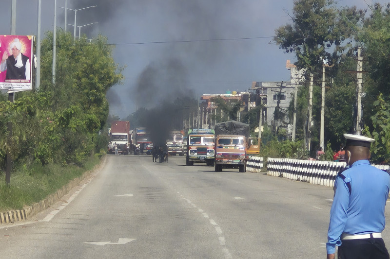 बाराको सिमरामा आज पनि कर्फ्यू आदेश जारी
