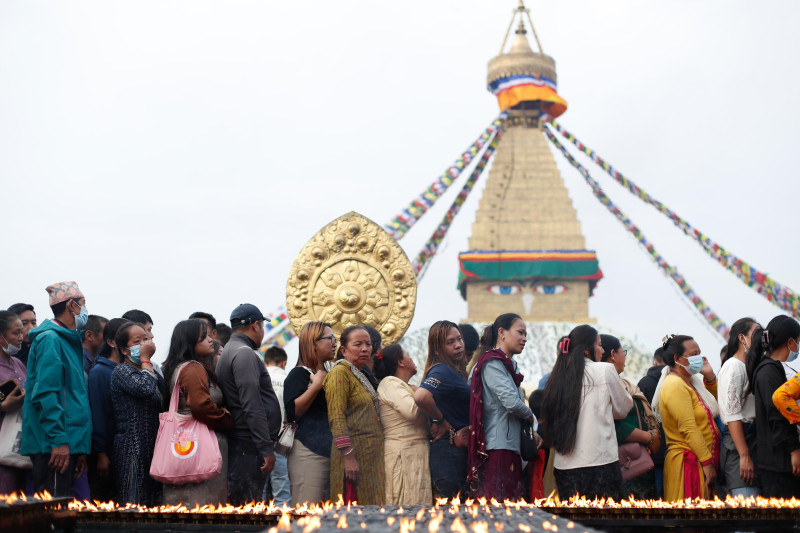शान्तिका प्रतीक गौतमबुद्धलाई सम्झिइँदै (फोटो फिचर)