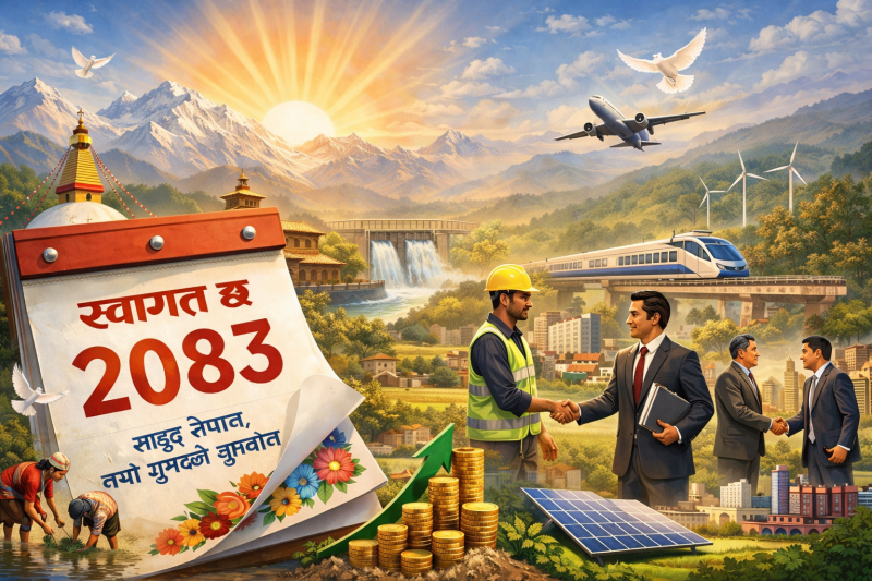 सम्पादकीयः नयाँ वर्ष, नयाँ संकल्प : २०८३ लगानी र समृद्धिको वर्ष बनोस्
