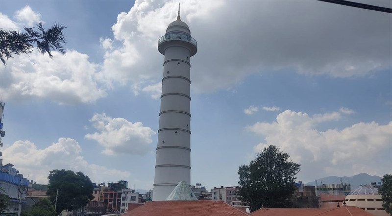 काठमाडौं महानगरलाई धरहराभित्र पार्किङ स्थल व्यवस्थापन गर्न जिम्मेवारी