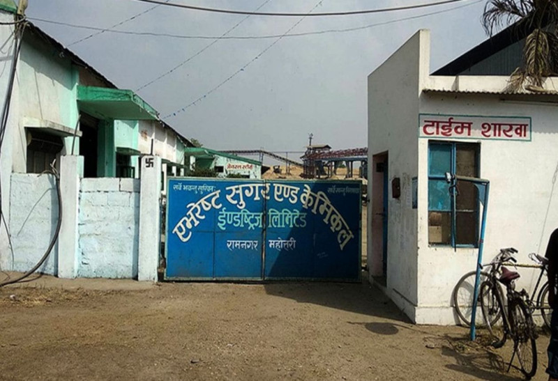 चिनी उत्पादन अनुपात घट्यो, लक्ष्यभन्दा कम उखु क्रसिङ