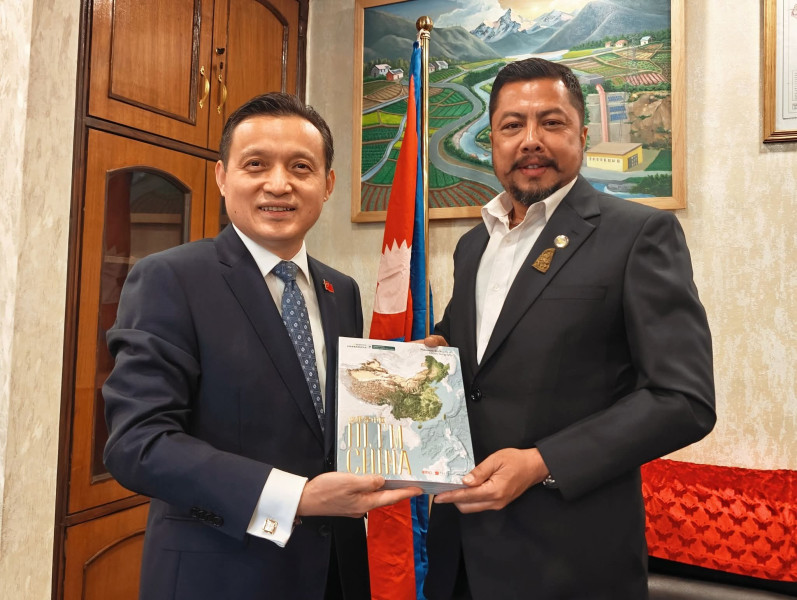 चीन र भारतका राजदूतसँग ऊर्जा सहकार्य छलफल, क्षेत्रीय ऊर्जा चुनौती समाधानमा जोड