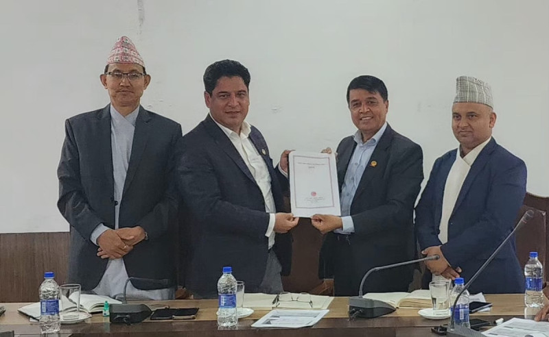 महासंघले उद्योगमन्त्रीलाई बुझायो आगामी आव लक्षित नीति तथा कार्यक्रमसहितको सुझाव, कानुन कार्यान्वयनमा जोड