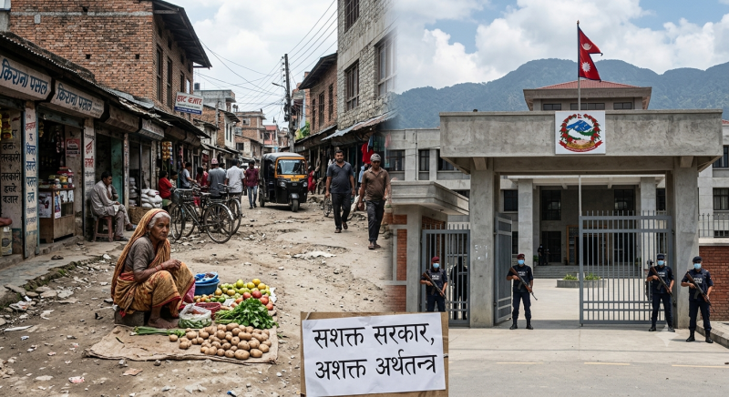 सशक्त सरकार, अशक्त अर्थतन्त्र
