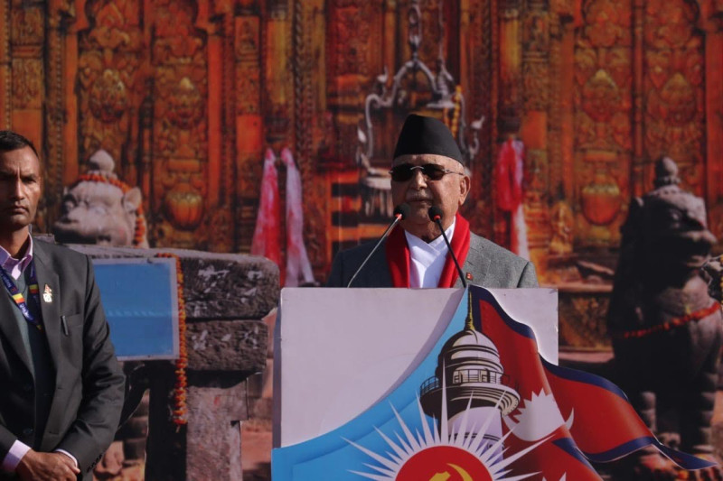देशलाई एमालेले गलत दिशामा जान दिँदैनः केपी ओली