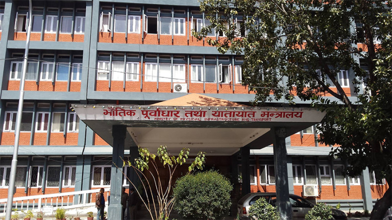 भौतिक पूर्वाधार मन्त्रालयमा रुग्ण ठेक्का व्यवस्थापनबारे छलफल