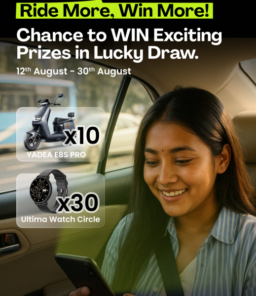 इनड्राइभमा ‘राइड मोर, विन मोर’ अफर, १० वटा ईभी स्कुटर जित्न सकिने 