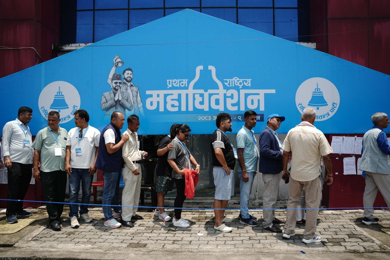 रास्वपा महाधिवेशन: पदाधिकारीका चयनका लागि मतदान सुरु