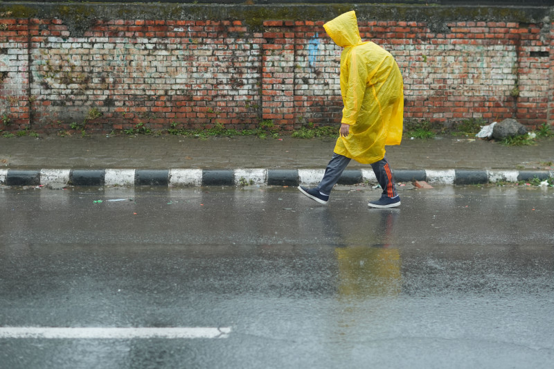 चार जिल्लामा भारी वर्षा