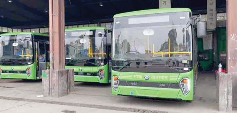 बढेकाे भाडा सार्वजिनक विद्युतीय सवारी साधनमा लागू नहुने