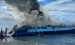 फिलिपिन्स पानीजहाज आगलागीः ३१ जनाको मृत्यु, ७ बेपत्ता