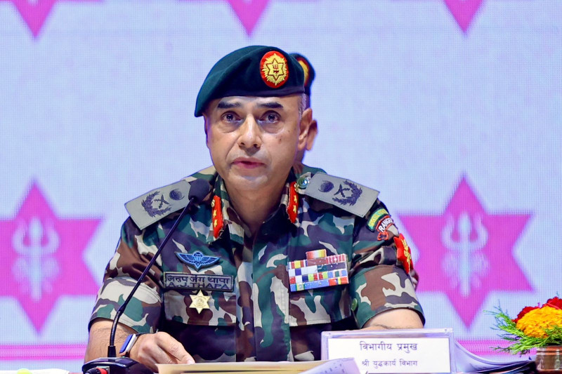 सर्वोच्च अदालतको आगो भोलिपल्टै निभाइएको हाेः सेना