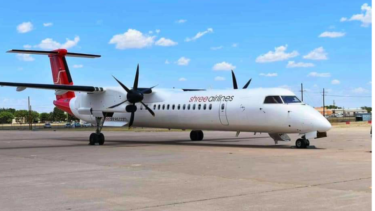 श्री एयरलाइन्सको जहाज धनगढीमा अवतरण हुन सकेन, मध्यरातमा काठमाडौं फिर्ता