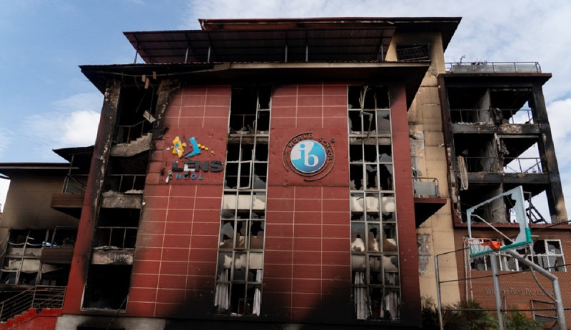 काठमाडाैं र ललितपुरका युलेन्स स्कुल आगजनी एवं ताेडफाेड गर्नेमाथि कारबाही माग