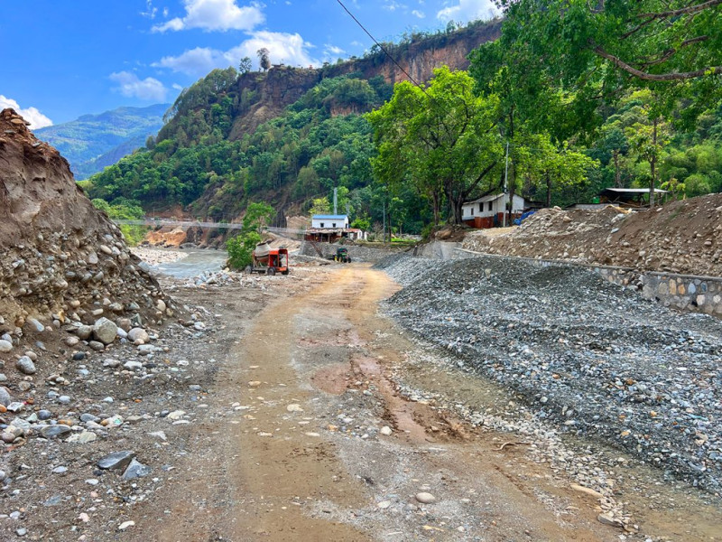 दुई दशकपछि बालगुङको निरयघाट सडक स्तरोन्नति