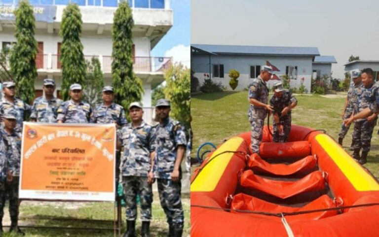 सशस्त्रको ४१ स्थानमा मनसुन प्रतिकार्य अस्थायी बेस स्थापना, जोखिमयुक्त क्षेत्रमा विपद् उद्धार 