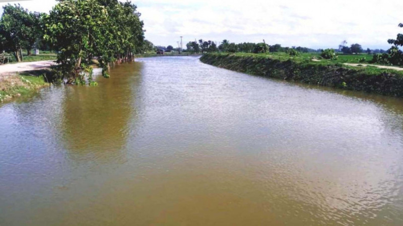 गण्डक नहर किनारका अतिक्रमित संरचना हटाउन थालियो