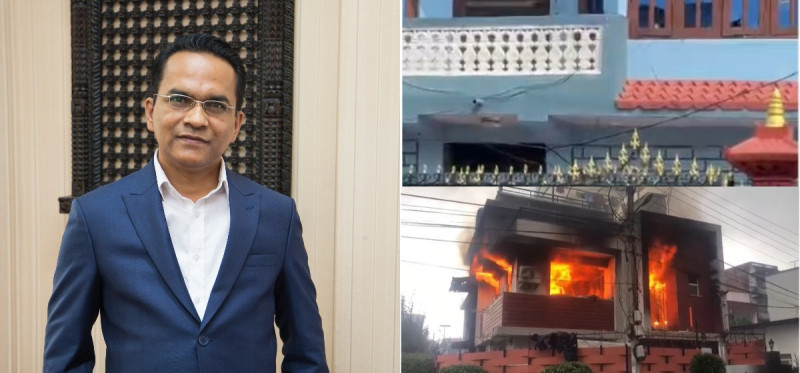 आन्दोलनकारीको निशानामा गभर्नरको घरः लेखे भावुक स्टाटस–मेरो रिस वृद्ध बाआमामाथि किन?