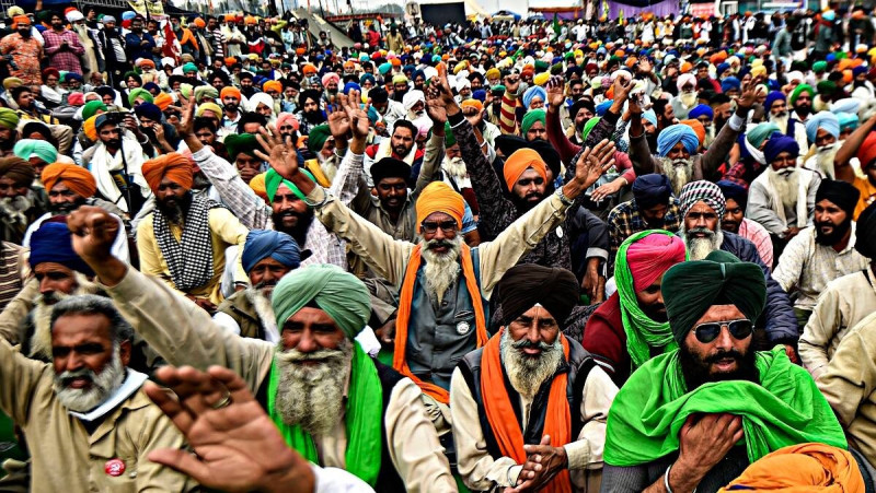 किसान आन्दोलनलाई लिएर नयाँ दिल्लीको सुरक्षामा कडाइ