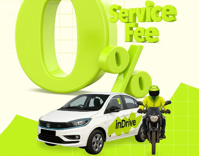 इनड्राइभको दसैं विशेषः ड्राइभरलाई शून्य प्रतिशत सेवाशुल्क