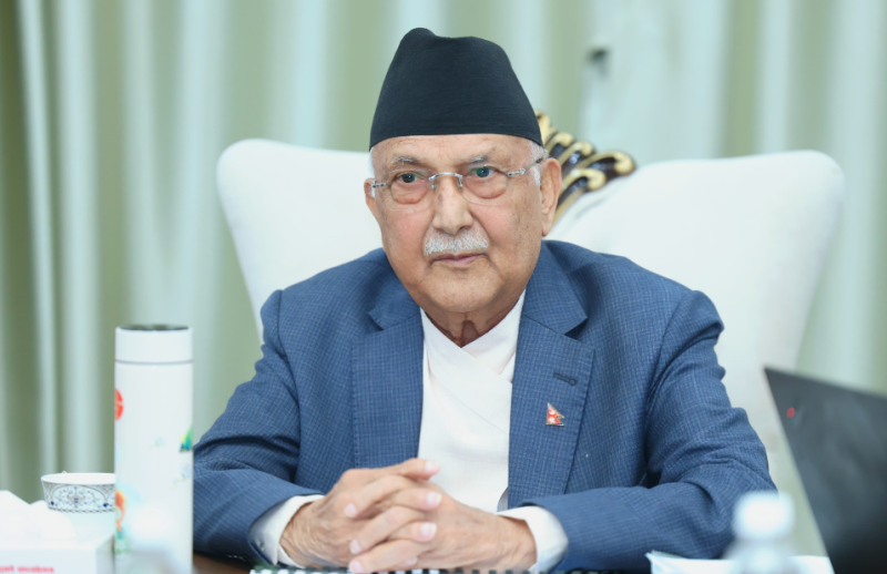 कुलमानलाई हटाएको विषयमा जवाफ दिनु पर्दैन- प्रधानमन्त्री अ‍ोली