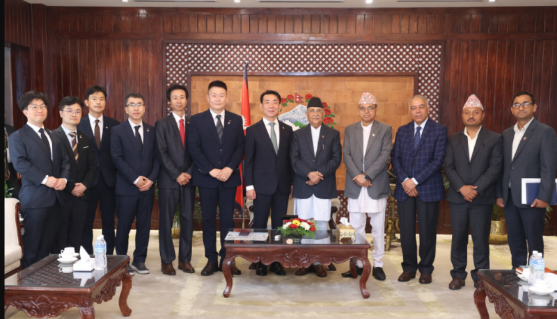 प्रधानमन्त्रीसँग ‘कोरिया रेलरोड कर्पाेरेसन’का प्रमुखको भेट, के भयाे छलफल?