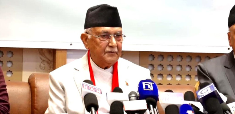 मान्छेलाई राक्षस बनाएर २४ भदौमा आगजनी गरियो: केपी ओली