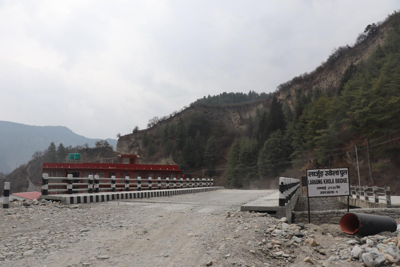 कालीगण्डकी करिडोरः लार्जुङ र कैह्कु खोलामा मोटरेबल पुल निर्माण