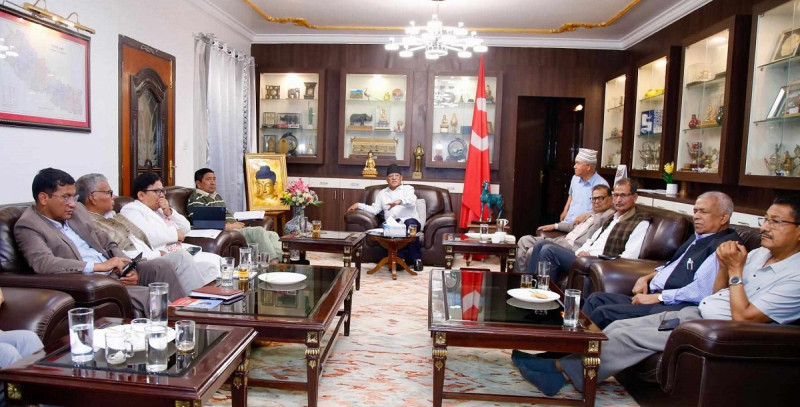 माओवादी केन्द्र पदाधिकारी बैठक, गृहमन्त्रीको राजीनामा नआएसम्म संसद् अवरोध जारी रहने