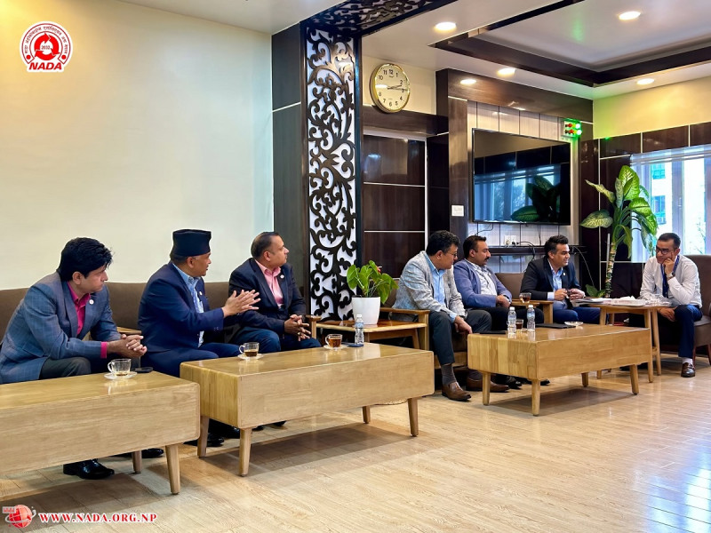 नाडाको प्रतिनिधिमण्डलद्वारा अर्थ मन्त्रालयका राजस्व सचिवसँग भेट, अटो मोबाइल क्षेत्रका समस्या समाधानका विषयमा छलफल
