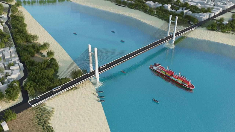 नारायणगढ-गैँडाकोट जोड्ने आइकोनिक पुल निर्माण सुरु