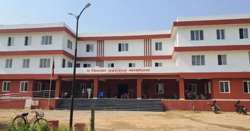 सात करोडमा बन्यो जिल्ला प्रशासन कार्यालय नवलपरासीको भवन