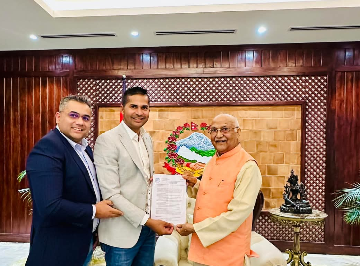 प्रधानमन्त्रीसँग एनआरएनए अष्ट्रेलियाका अध्यक्षको भेट, लगानीमैत्री वातावरण बनाउने विषयमा छलफल