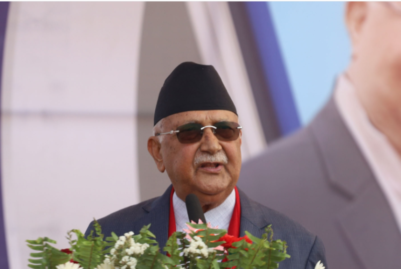 एमालेलाई सिध्याइदिएर भित्तामा टाँसिदिन्छु भन्ने कसैको हैसियत छैन- प्रधानमन्त्री ओली