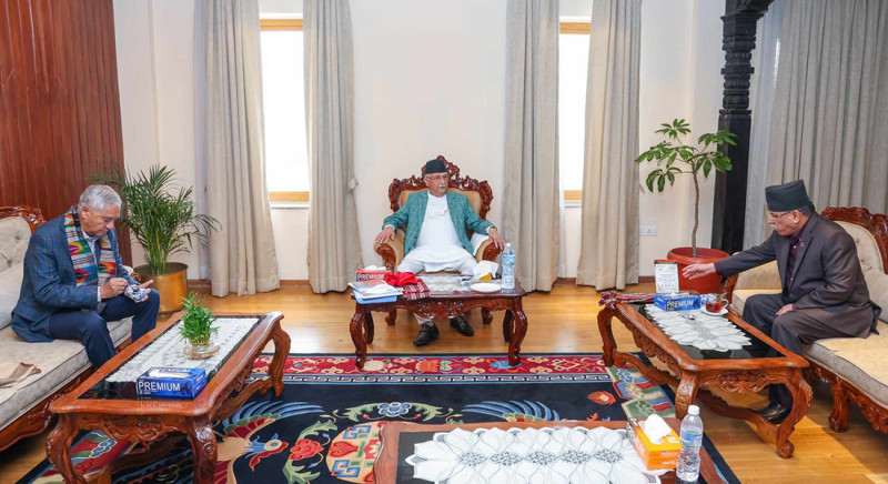 तीन दलका शीर्ष नेताको बैठक स्थगित