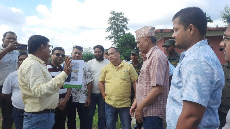 भावर क्षेत्रमा पानीका स्रोत खोज्दै वीरगञ्ज महानगर