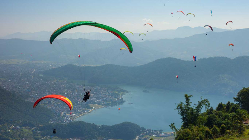 पोखराको प्याराग्लाइडिङ अब पुरानै ठाउँ खपौदीमा अवतरण हुने