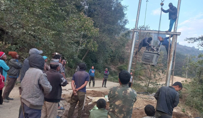 सानोदुम्माका ९० प्रतिशत नागरिक विद्युत्को पहुँचमा