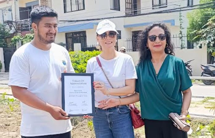 आशा रोप्दै, भविष्य बढाउँदैः संस्कृति स्कुलको वृक्षारोपण कार्यक्रम सम्पन्न