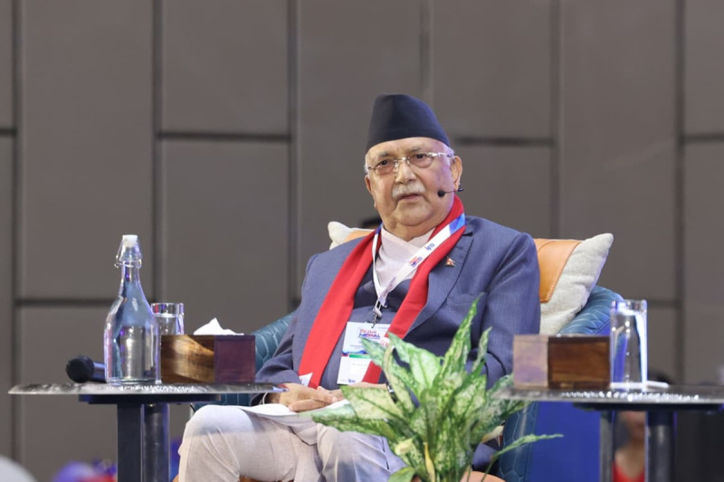 डिजिटल नेपाल कन्क्लेभः प्रधानमन्त्रीले भने– सामाजिक सन्जाल कानुनी दायरामा आउनैपर्छ